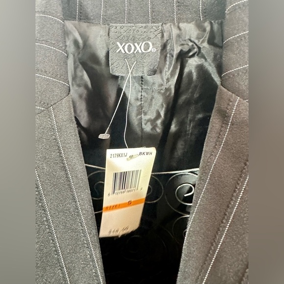 NWT Y2K XOXO pinstripe blazer size S - Picture 3 of 9